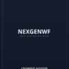NEXGENWF Cropped Hoodie NEXGENWF Cropped Hoodie - premium cropped hoodie in black