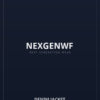 NEXGENWF Denim Jacket NEXGENWF Denim Jacket - premium denim jacket in black