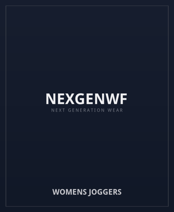 NEXGENWF Womens Joggers NEXGENWF Womens Joggers - premium womens joggers in black